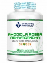 Rhodiola Rosea Ashwagandha 60 cáps